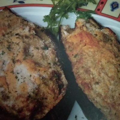 Berenjenas rellenas con carne
