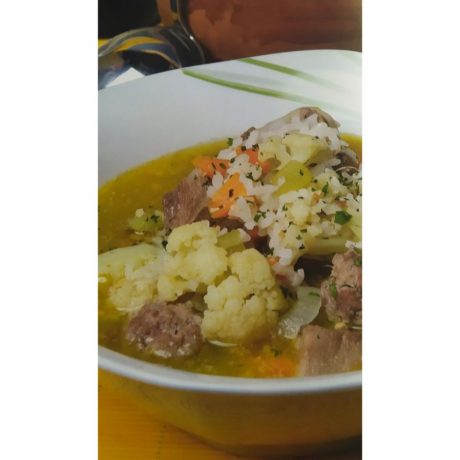Groeten soep (sopa de verduras)