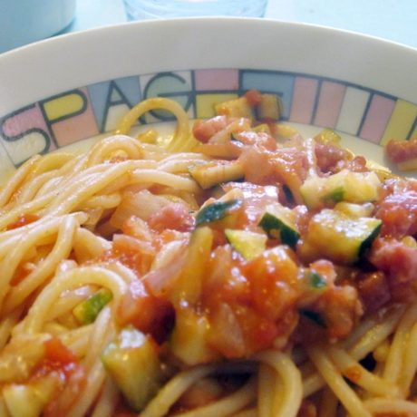 Espaguetis creola