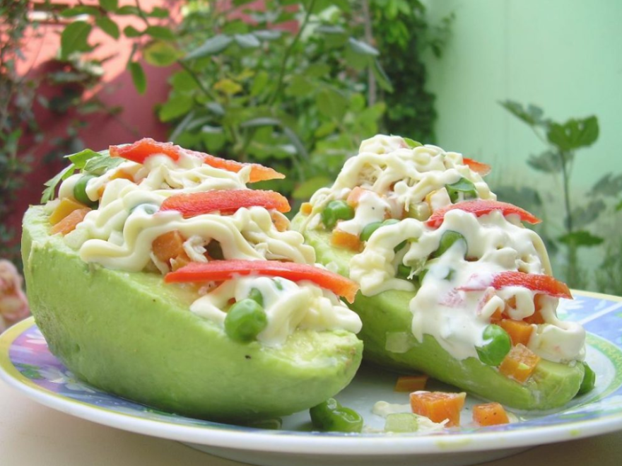 Palta Rellena Con Pollo Recetas De X